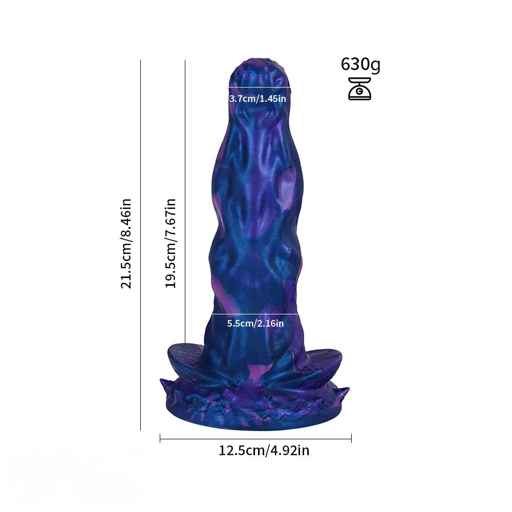 Tentacle Silicone Knot Animal Cock Soft Dildo For Massage Expansion