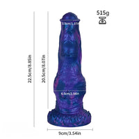 Tentacle Silicone Knot Animal Cock Soft Dildo For Massage Expansion