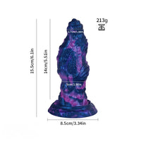 Tentacle Silicone Knot Animal Cock Soft Dildo For Massage Expansion