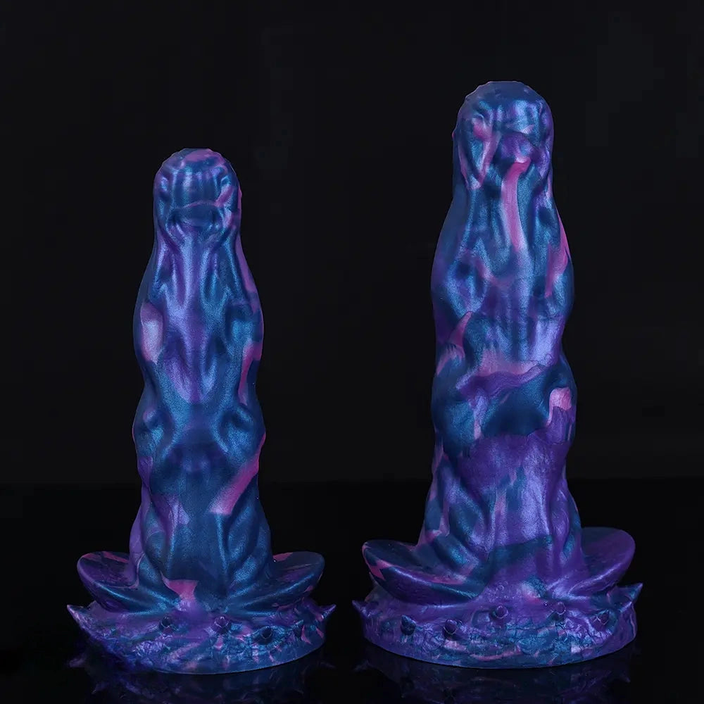 Tentacle Silicone Knot Animal Cock Soft Dildo For Massage Expansion
