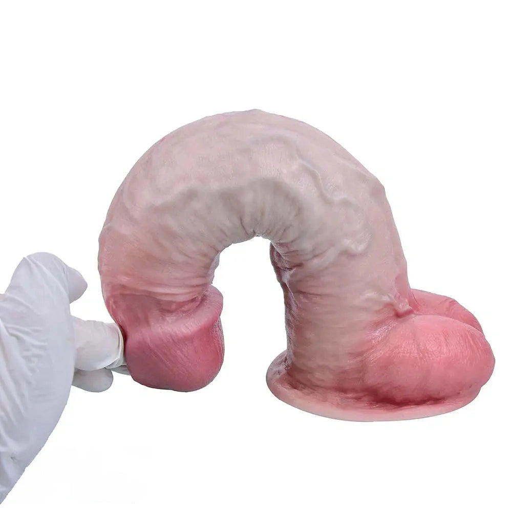 Titan - 10.35in Dual Density Soft Dildo