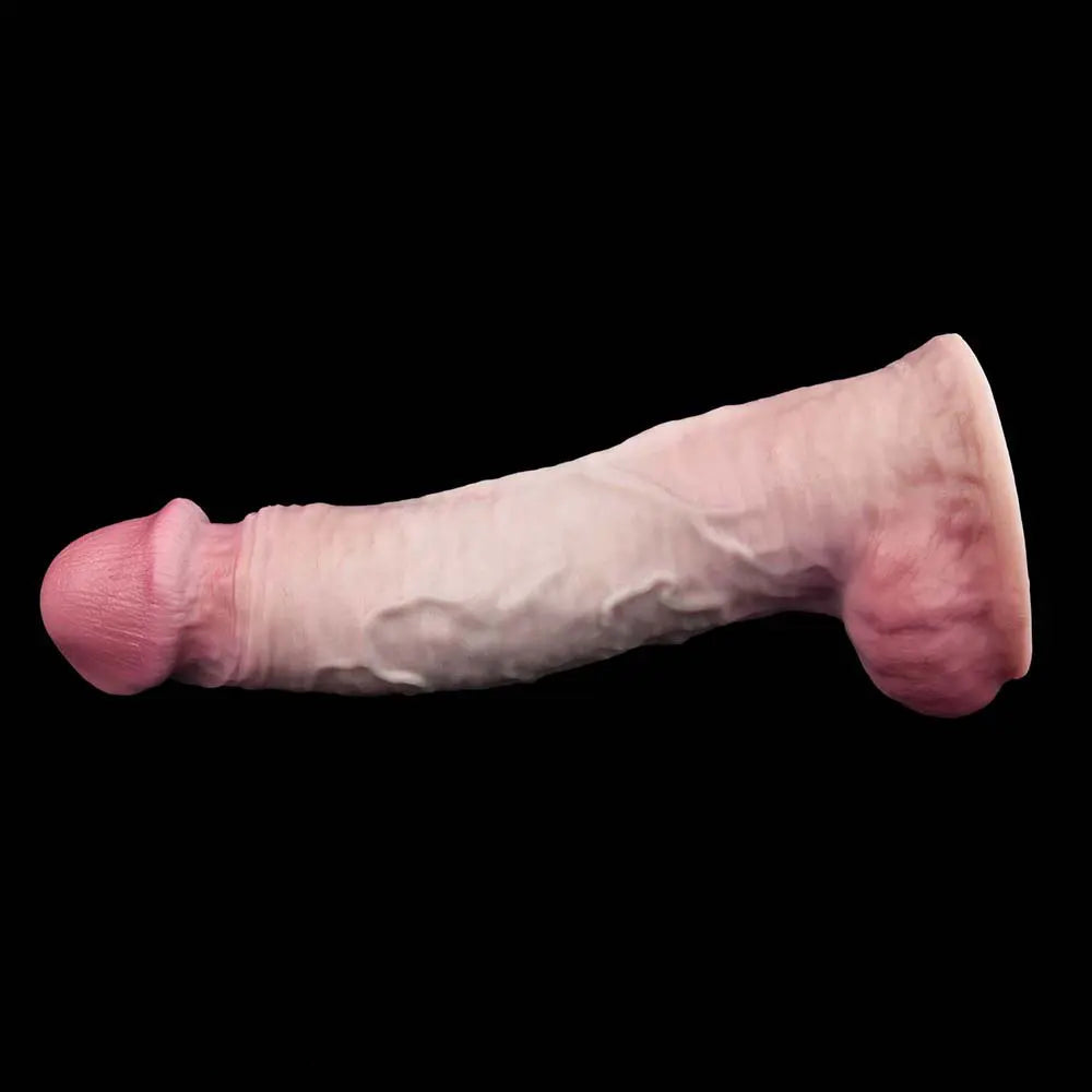 Titan - 10.35in Dual Density Soft Dildo
