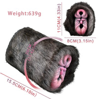 Furry Masturbator Ursplux Dark Brown Dual Entry Hybrid