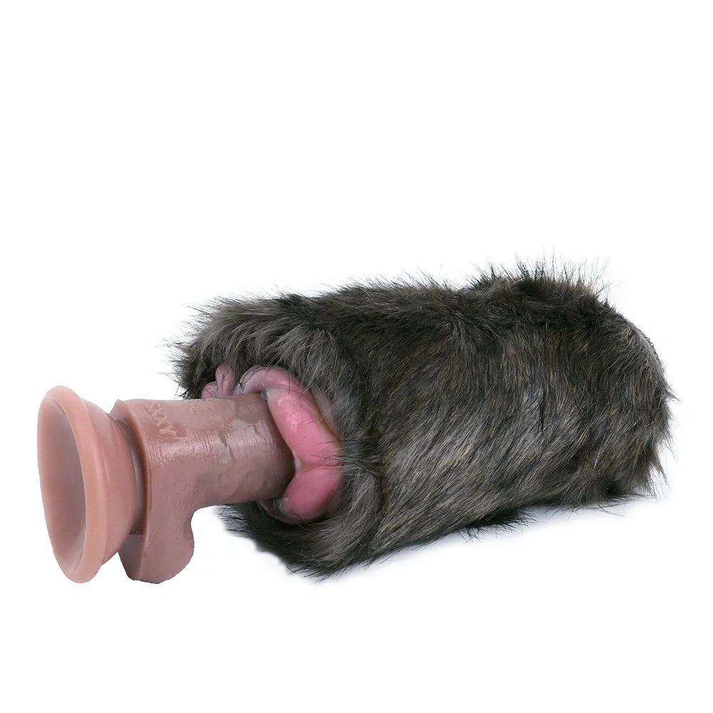Furry Masturbator Ursplux Dark Brown Dual Entry Hybrid