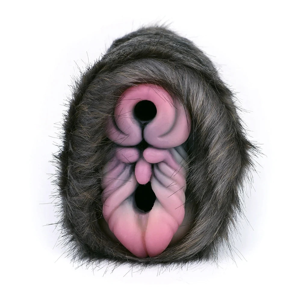 Furry Masturbator Ursplux Dark Brown Dual Entry Hybrid