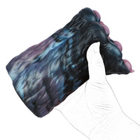 Canine Paw Masturbator Veldrak Double Midnight Blue