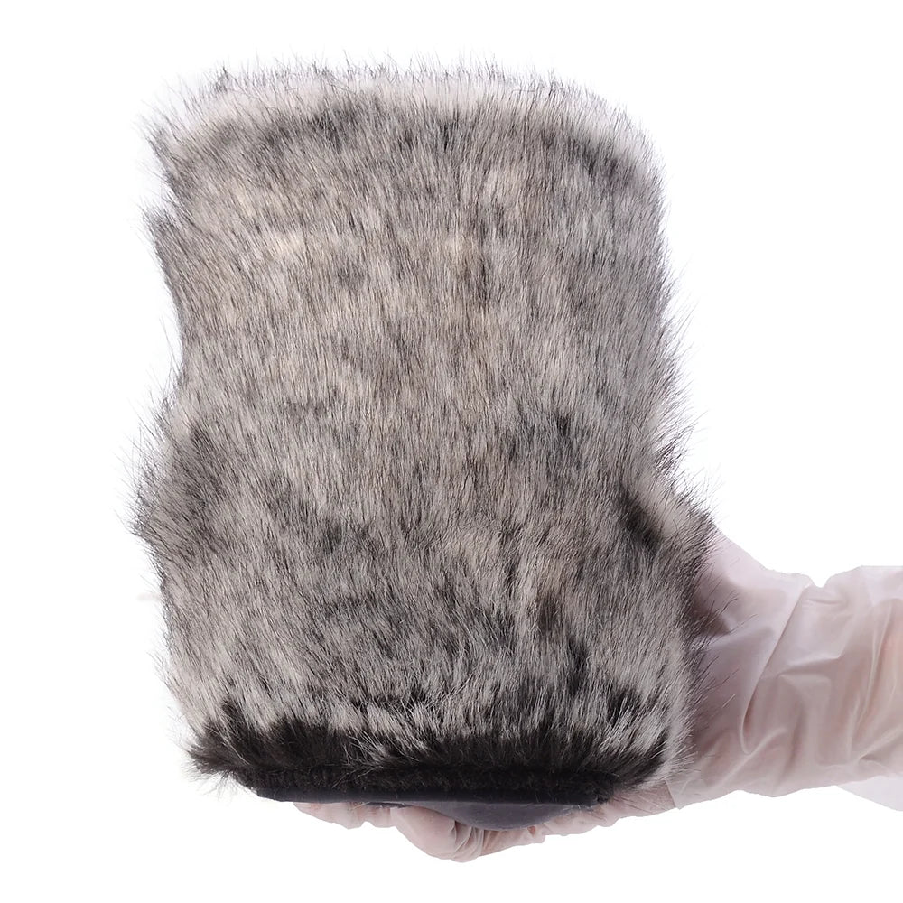 Furry Masturbator Velplux Grey Leopard Plush