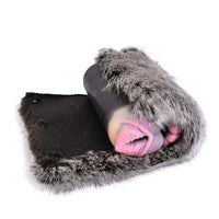 Furry Masturbator Velplux Grey Leopard Plush