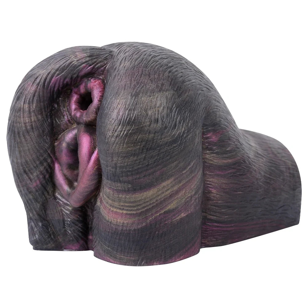 Butt Masturbator Vesprix Dual Channel Dark Velvet