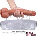 10.04in Skin Feeling Real Soft Dildo Female Sex Toy With Sucker
